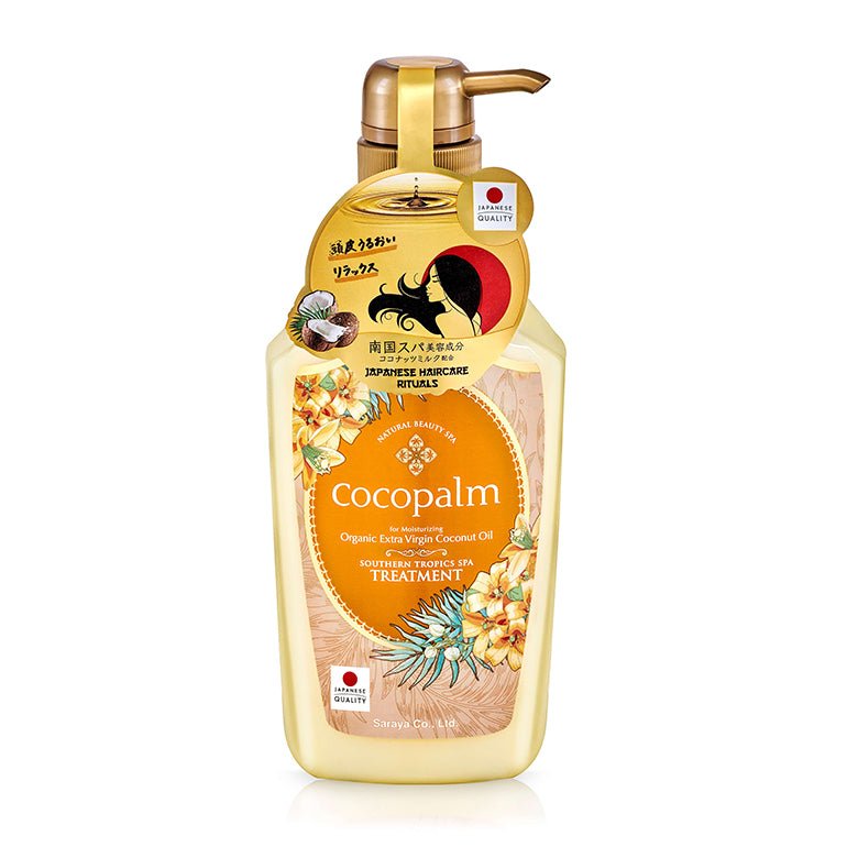 COCOPALM - COCOPALM - Tratament pentru hidratarea parului Cocopalm - cu ulei organic din nuca de cocos si cheratina - AIVI Cosmetics