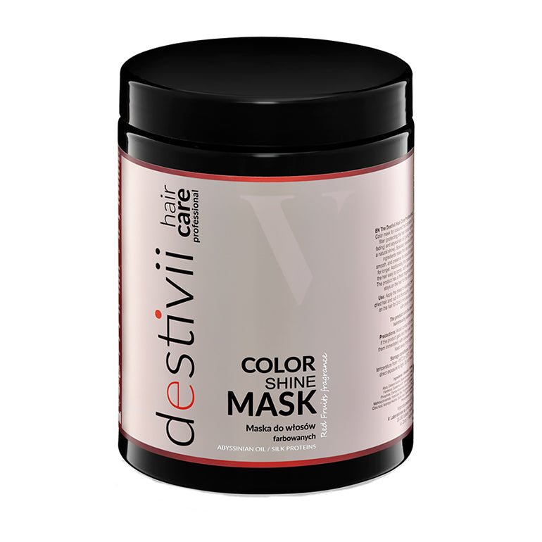 DESTIVII - DESTIVII - Masca de par pentru par vopsit, Color Shine, 1000ml - AIVI Cosmetics