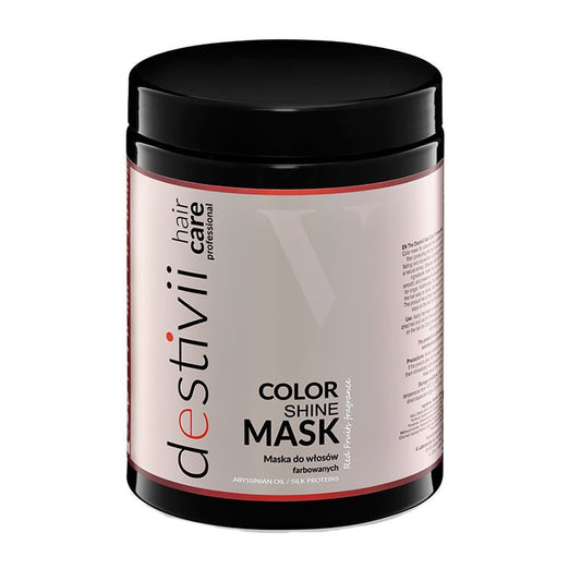 DESTIVII - DESTIVII - Masca de par pentru par vopsit, Color Shine, 1000ml - AIVI Cosmetics