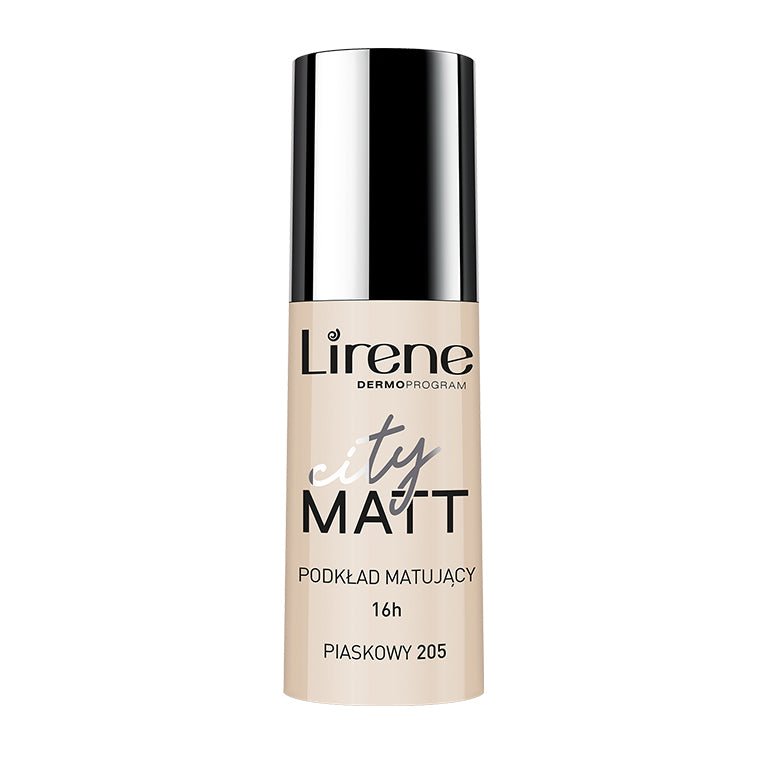 Lirene City Matt - Fond de ten matifiant City Matt, 30ml - AIVI Cosmetics