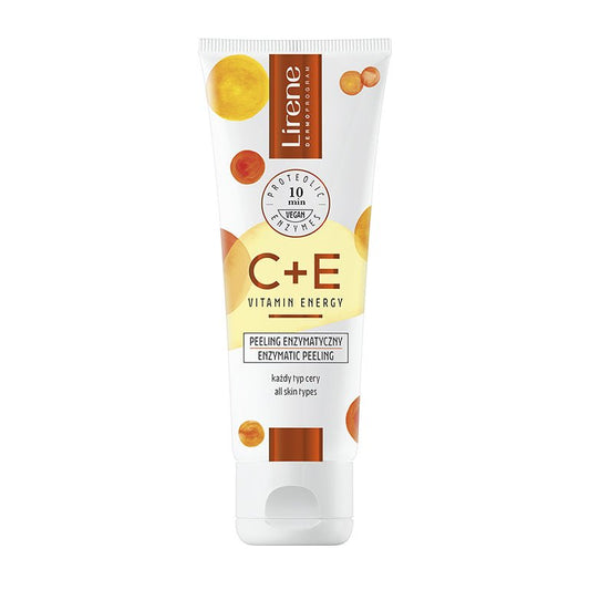 LIRENE C+E VITAMIN ENERGY PRO - LIRENE C+E VITAMIN ENERGY PRO - Peeling enzimatic cu efect revitalizant, 75ml - AIVI Cosmetics