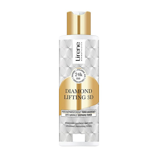 LIRENE DIAMOND LIFTING 3D - LIRENE DIAMOND LIFTING 3D - Toner anti-rid calmant, 200ml - AIVI Cosmetics