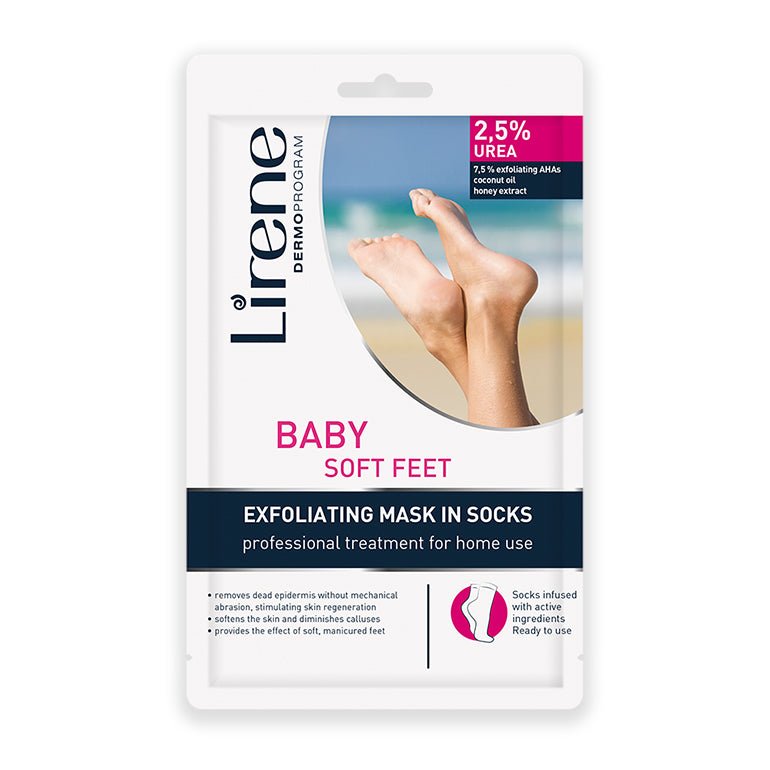 LIRENE - LIRENE - Sosete exfoliante Baby soft feet - AIVI Cosmetics