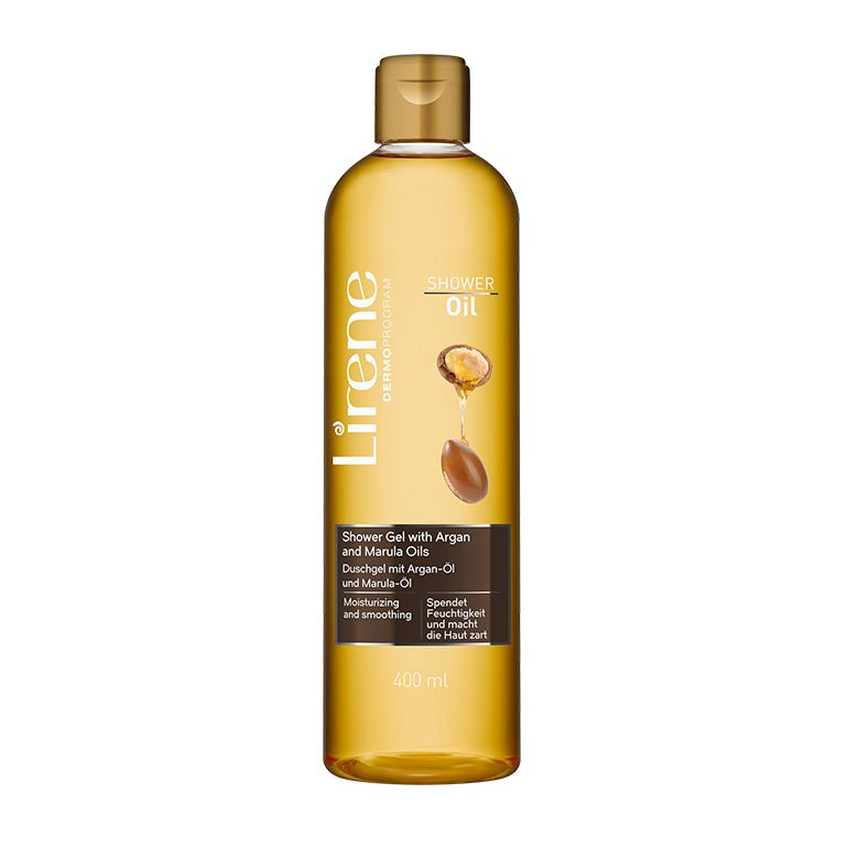 LIRENE - LIRENE - Ulei de dus cu Argan si Marula, 400ml - AIVI Cosmetics